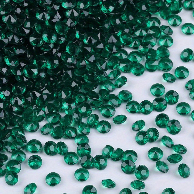 E-shop 1500 Stück/Pack Hochzeits-Diamant-Vasenfüllung, 4 mm Hochzeits-Acryl-funkelnder Edelstein, mehrfarbig verstreuter Kristall, Füllung für