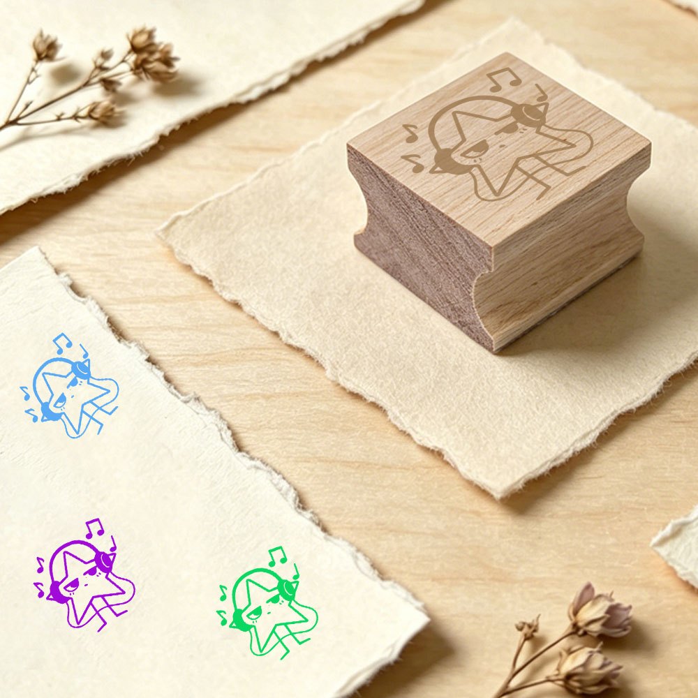 DIY Wooden Stamp for Journaling and Teacher Gifts
