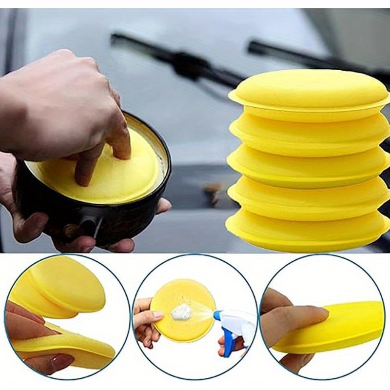 Tampons Éponge à Polir pour Voiture