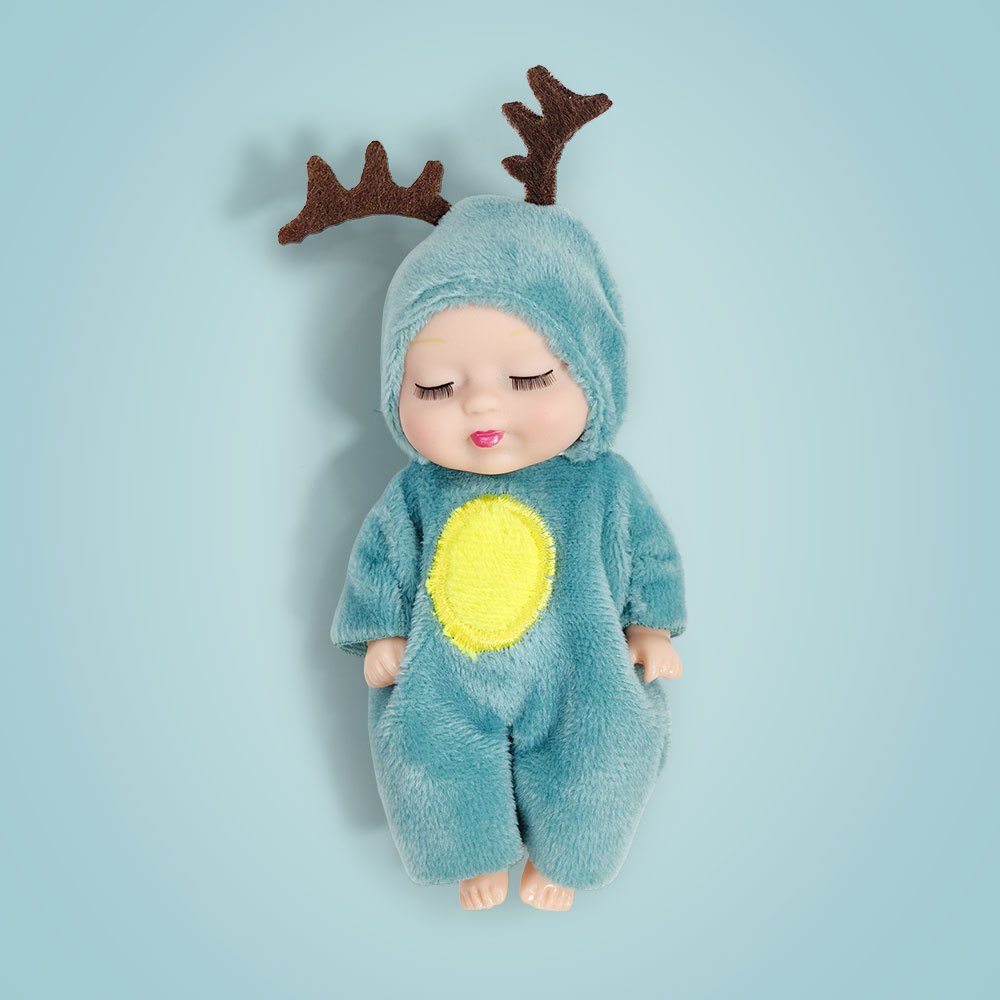 Mini Sleeping Doll Toy Set with 6 Styles