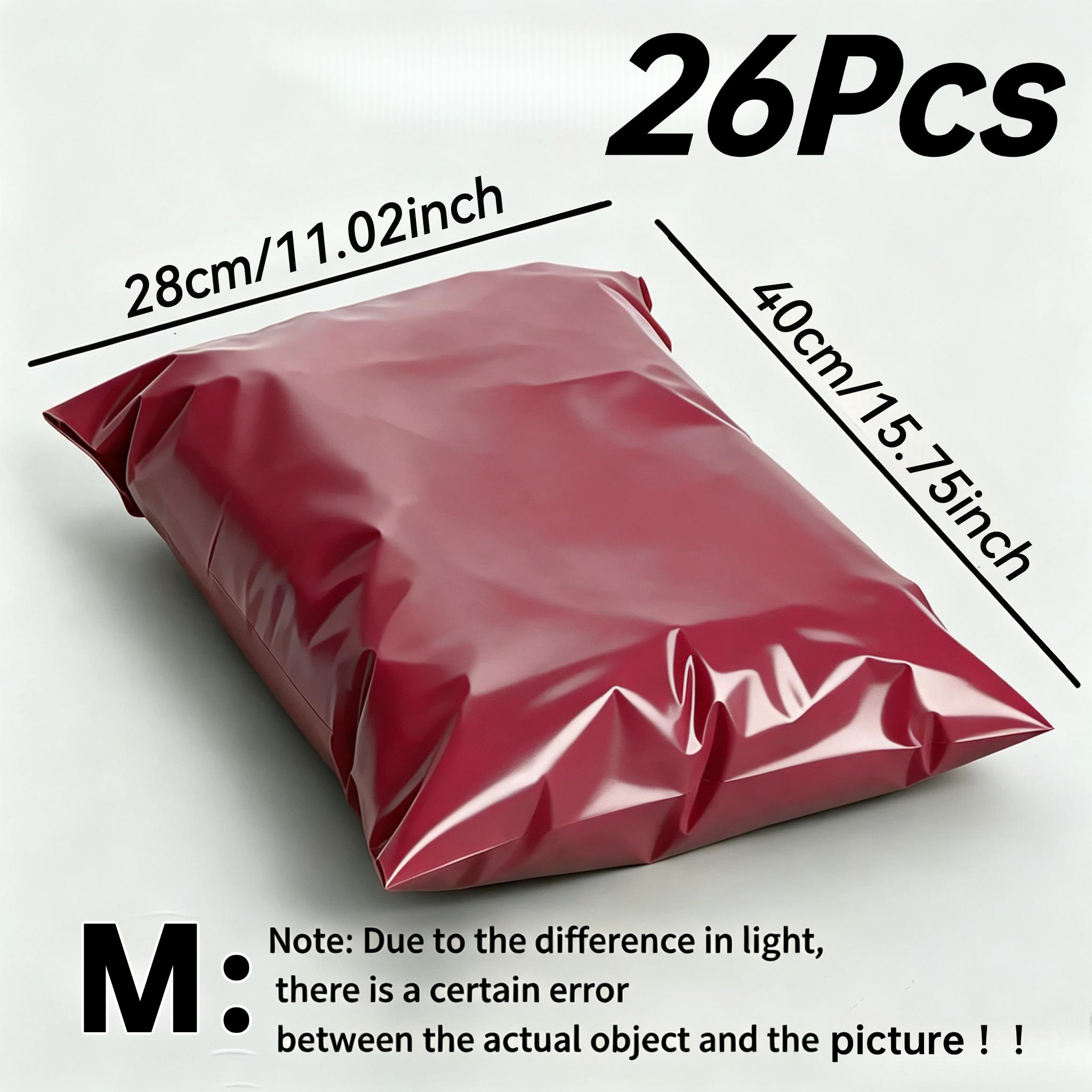 TEMU Lot de 26 sacs de auto-obturants en PE épaissi, couleur , pour un emballage cadeau élégant et , sac d'expédition opaque aux déchirures, matériau