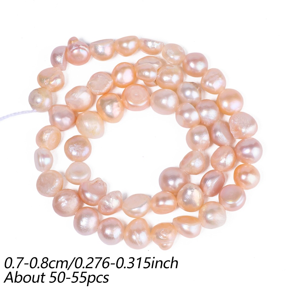 TEMU Perles d'espacement AAA en colorées naturelles percées sur le côté pour la fabrication de bijoux, bricolage, bracelets, , artisanat, broderie,