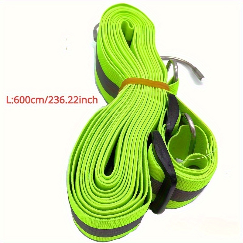 TEMU Car Cover Reinforcement Rope Elastic Adjustable Reflective Stripe Rope Used To Easily Fix The Protective Cover To Avoid Damage From