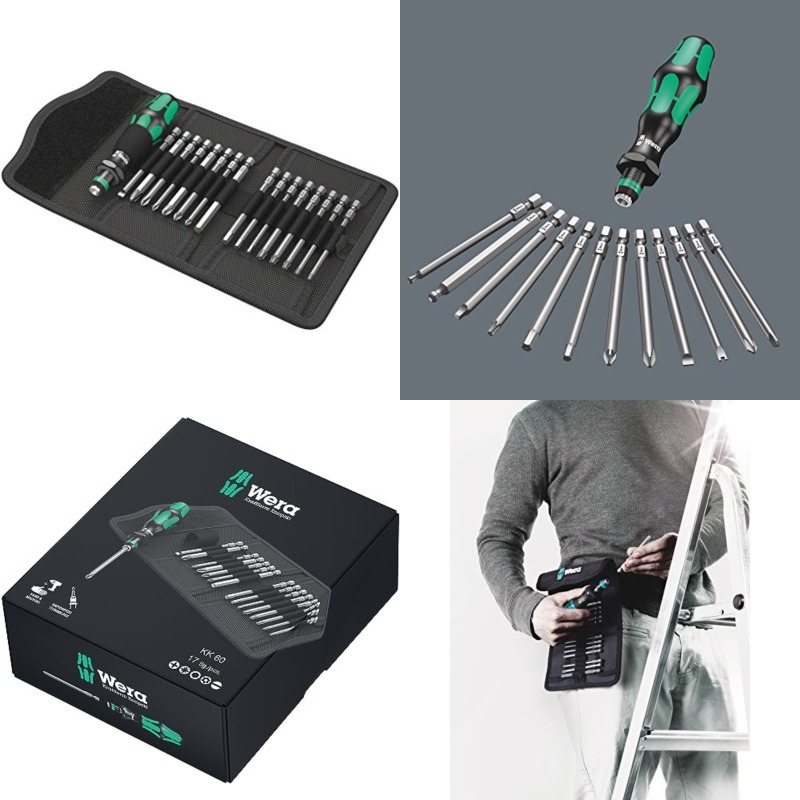 17pcs     bit-holding screwdriver set with 60° angled bits & 3-1/2 pouch - heavy-duty magnetic tip, ergonomic non-slip grip,   bit  , durable construction for diy & professional tool kit (no power required) - ideal for home   & construction projects, precision screwdriver set, tool set, screw driver set Product details 0