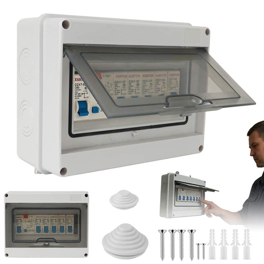 Industrial-grade Transparent Cover Box; Modular Design With Strong ; Control Box For Hotel Server Rooms And