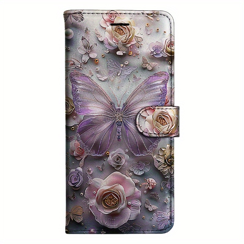 TEMU Phone Case: Rose Flip Wallet Case For S8 S9 S10 A30s A50s Note 10 20 A10s A20s A51 A71 S20 A11 A31 S20 S21 A42 A12 M12 A32 A52s A72 A22 A02 S22