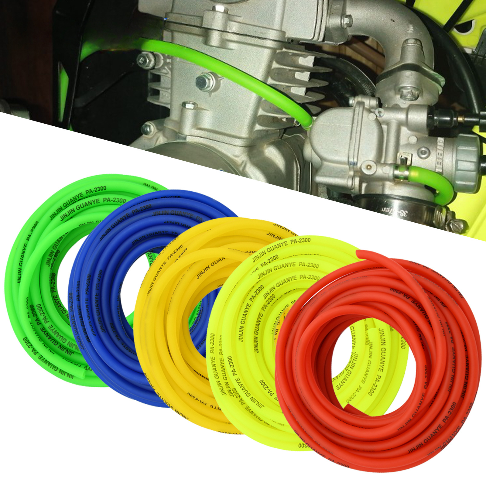 

Premium 39.37" Motorcycle Fuel Filter Hose - Petrol Pipe For & Dirt Bikes