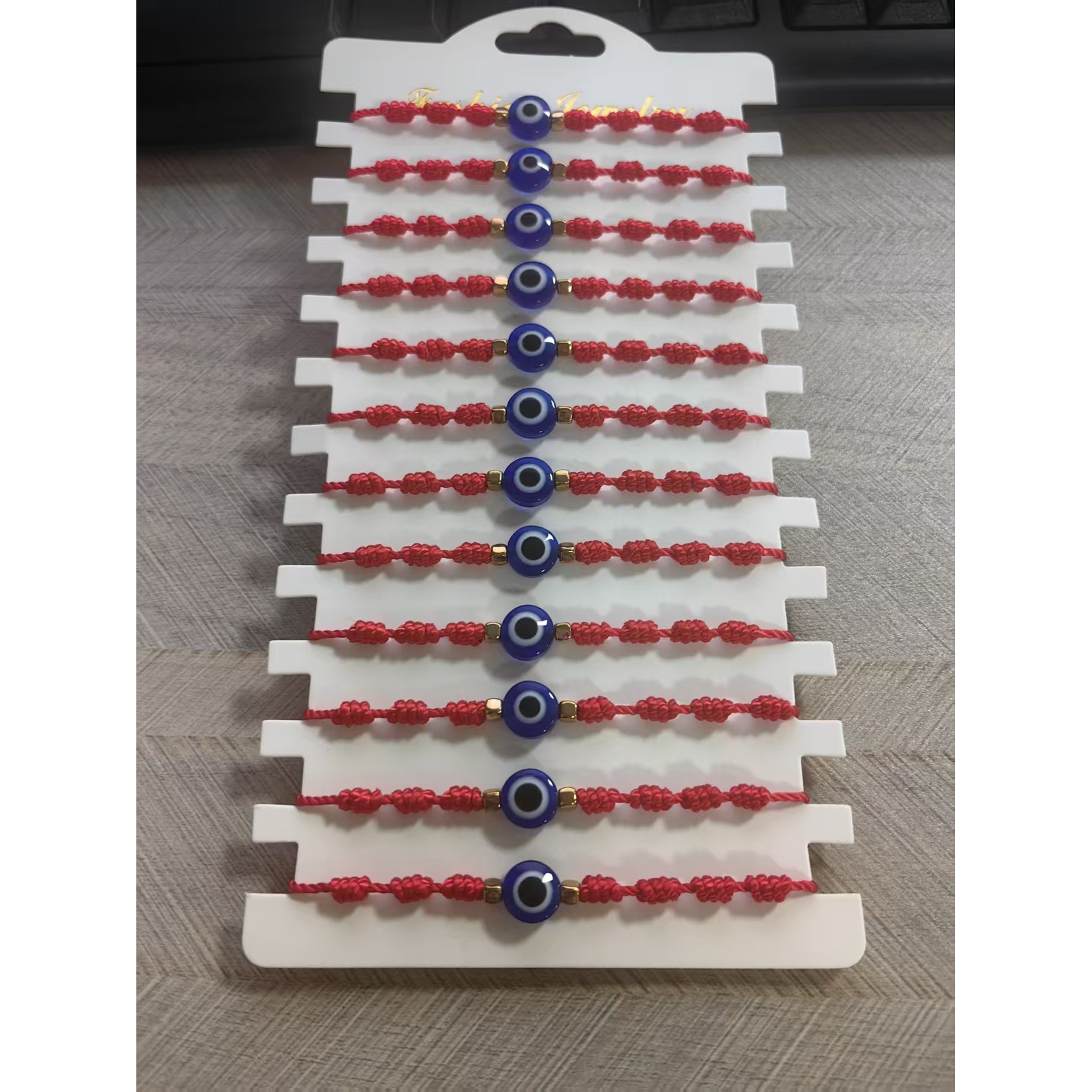 TEMU Juego de 12 pulseras trenzadas de con azul de estilo , adecuadas para atuendos de desplazamientos diarios, festivas y accesorios para salidas de