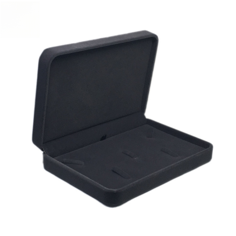 E-shop Samt Stoff Box Ring Anhänger Armband Halskette Choker Kleines Set Schmuck Samt Box Geschenk Schmuckkästchen