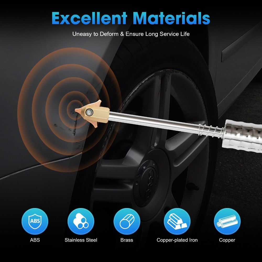 Image of 86pcs Professional Dent Repair Kit- Stainless Steel Puller Set With Welding ( Thread, 8.16lbs, For Auto )