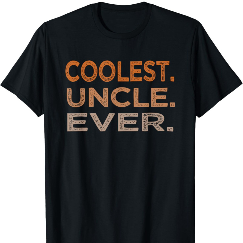 

Coolest Ever" Men's Cotton T-shirt - Casual, Breathable & Soft With Unique | Summer & Fall | Ideal Gift For Birthdays & Christmas