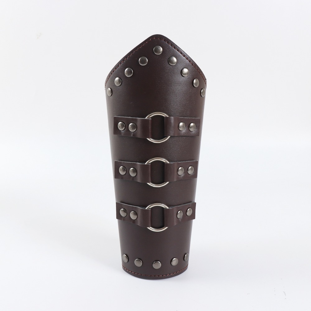 TEMU 1 bracciale , mancini da cavaliere medievale, LARP, polsino da inciso - per LARP di ruolo, oggetti di decorativi di Halloween, senza batteria