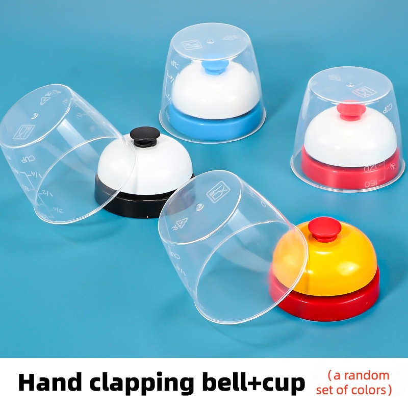 Two-player Answer Bell + Game, Family Gathering Prank Prop, Party Atmosphere Set Toy, Color Sent