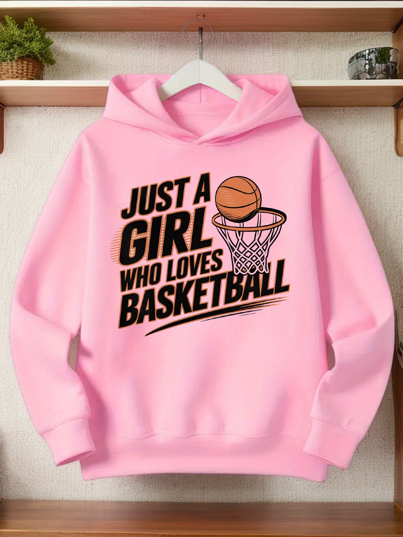 moletom com forrado de pelúcia para meninas estampa Temu Brazil - Main Image