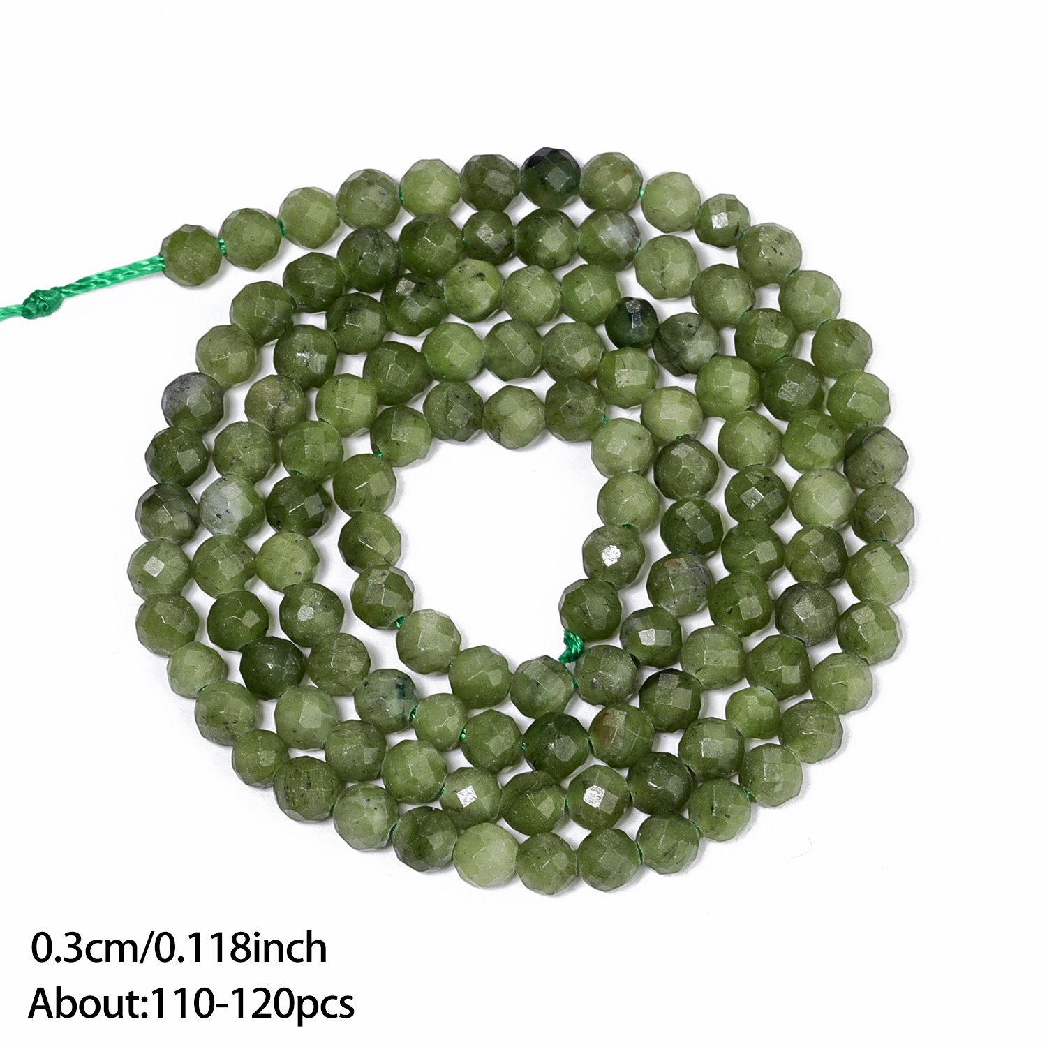 TEMU 2/3/4mm Chalcedony Beads - Suitable For Jewelry Making, Loose Small Stone Beads With Curved Base For Diy Crafts, Suitable For Bracelets,