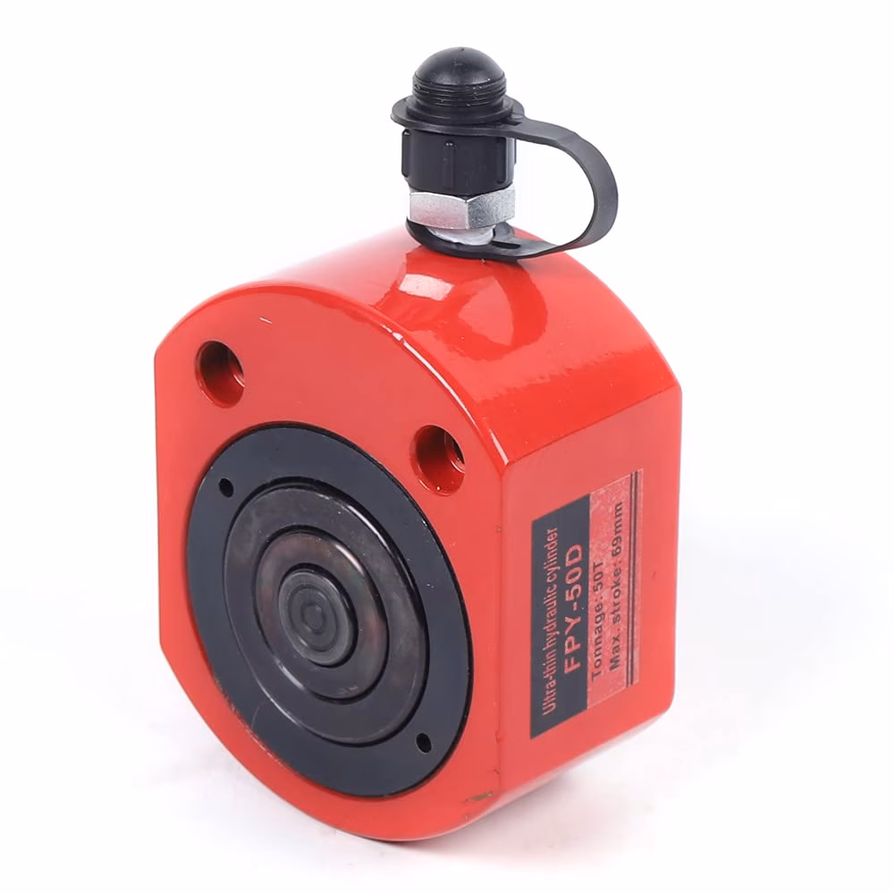 Rosabloom 50 Ton Hydraulic Cylinder, 2.52' Stroke Multi Stage...
