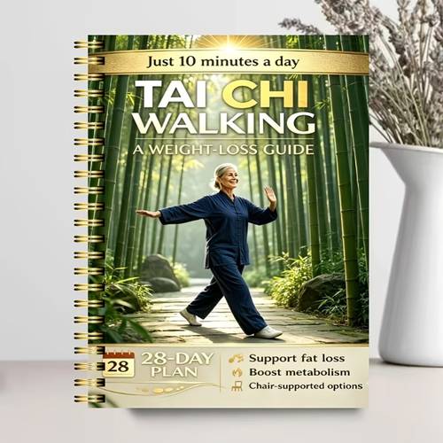 tai walking for a 28 day gradual plan for seniors gentle daily walking joint friendly exercise chair walking indoor and outdoor balance and stability
