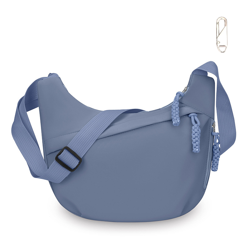 TEMU Women's Large Capacity Crossbody Bag, Easy And Versatile Shoulder Bag, Multi-functional Casual Dumpling Bag, Solid Color Commuter Bag, Travel