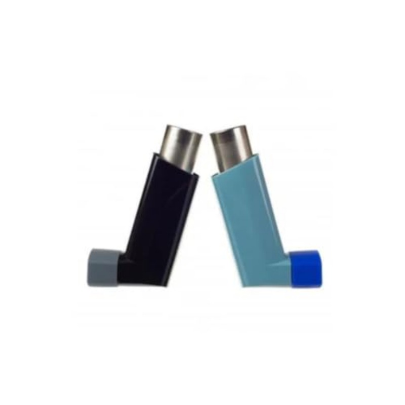 MedeScan 2-in-1 Anti-Static Inhaler Spacer Chamber with Soft Silicone Masks - MDI Compatible Medication Device for /COPD, (s &), Portable Respiratory Medication Delivery System