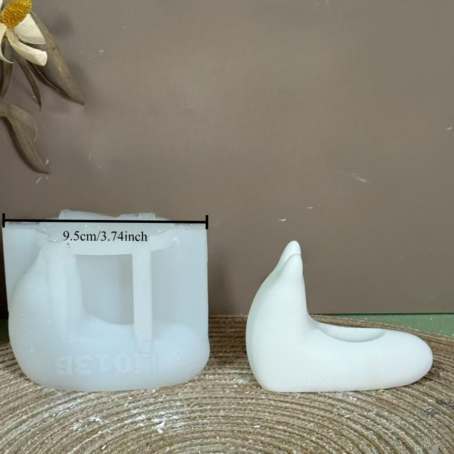 Large And Small Snail Silicone Plaster Candles, Decorations, Handmade Candle Making Molds