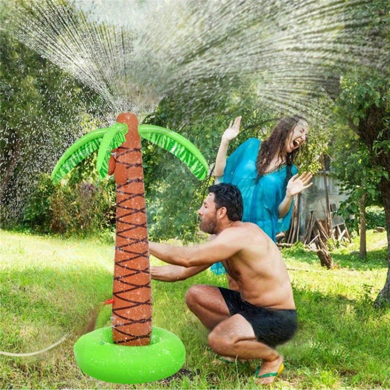 inflatable coconut tree outdoor water toy lawn Temu Bahrain