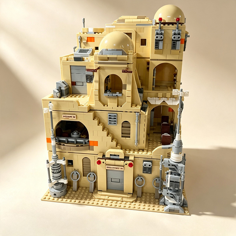 Image of 2200pcs+ Moc Model Building Blocks Set Suitable For Display And Decoration, -scale With Bricks, Compatible For For Desk, Bookshelf Display, Gift For & Hobbyists, For Fans, Christmas, New Year