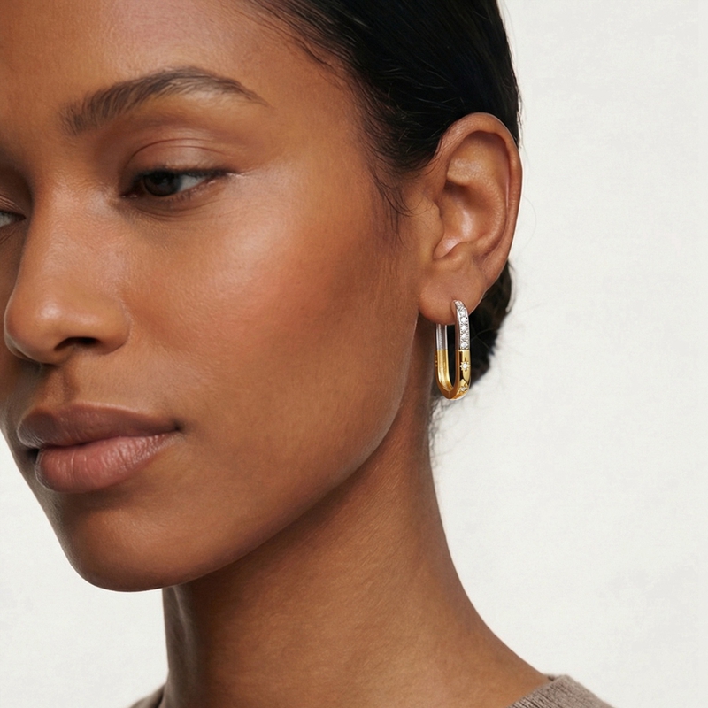 Women's S925 Minimalist Hypoallergenic Hoop Earrings