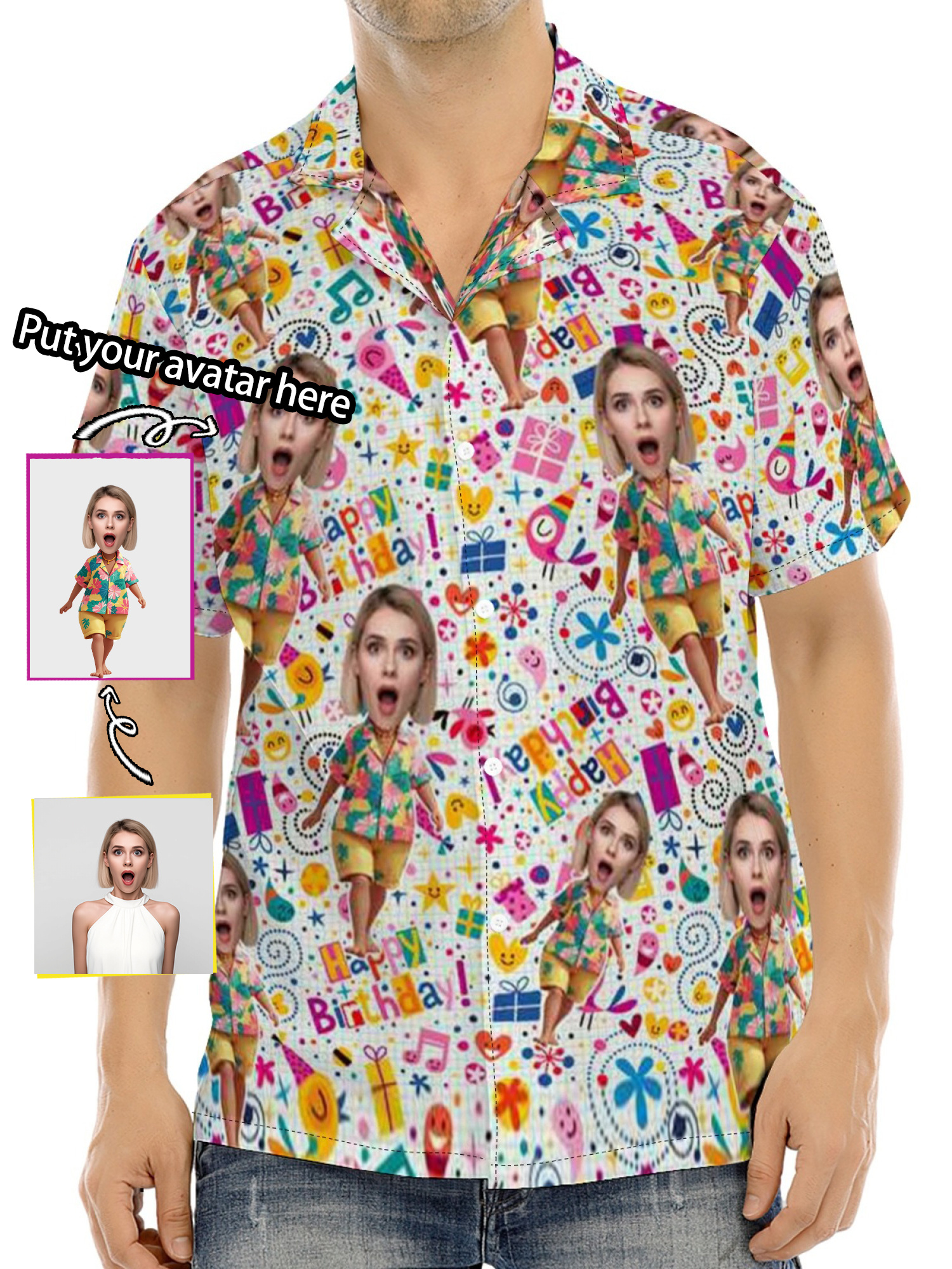 camisa hawaiana personalizable estampado pizza hombres Temu Spain