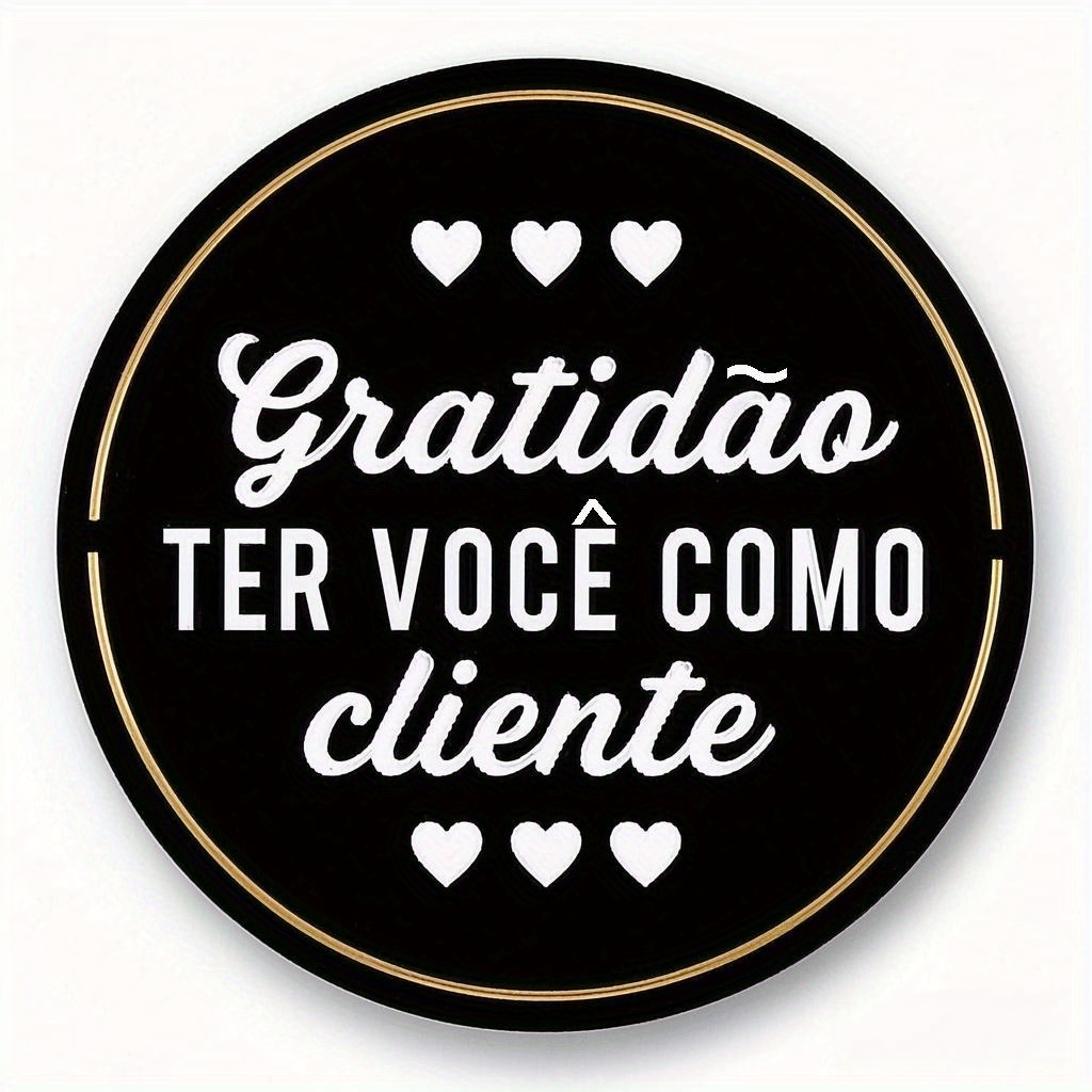 TEMU 96pcs Portuguese Thank You Customer Stickers And For Business Gift Wrapping, Product Packaging, Client Appreciation Notes