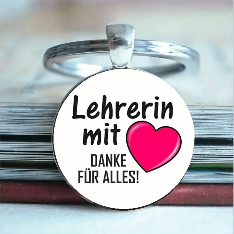 Teacher With Alloy Keychain, Gift For Teacher Appreciation