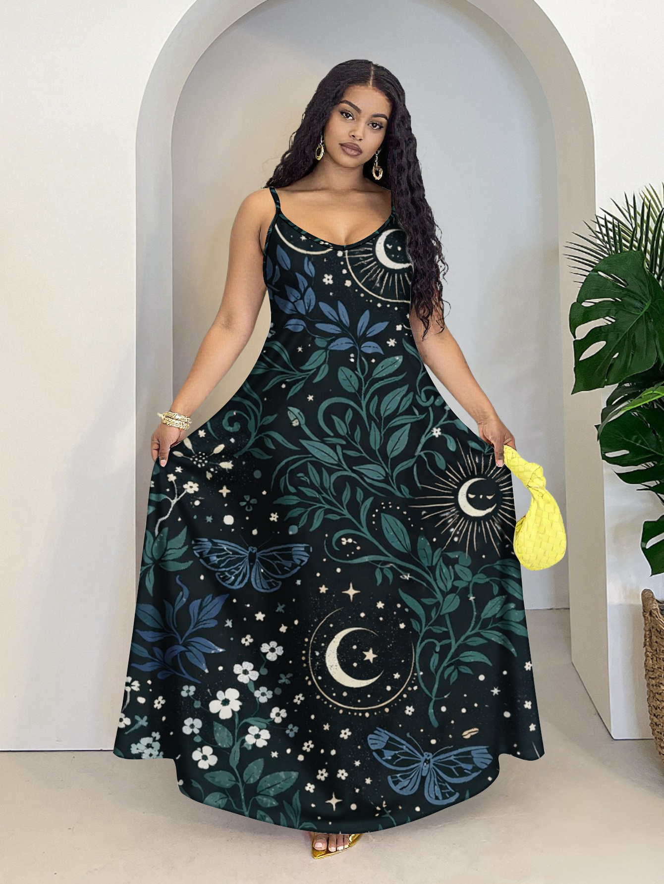 chinese dress ladies Beldam Witch Maxi Dress main image 0