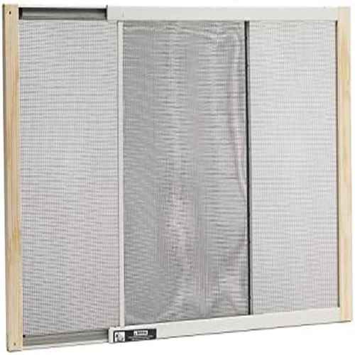 Adjustable Fiberglass Window Screen Mesh Roll – 48x118 Inches, Black, For Sliding Doors
