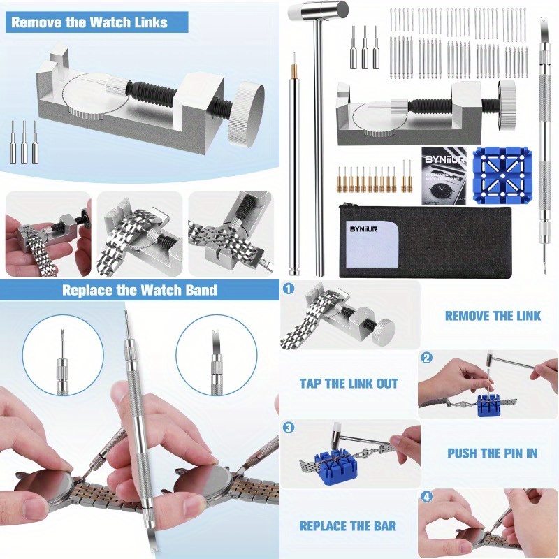 Removal Tool Taking Links Off Watch Band Pin How To Take A Link