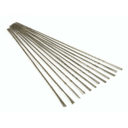 24 piezas de mini de alambre de diamante para cortar joyería, metal, madera y manualidades, cuchillas en con dientes para herramientas de manual