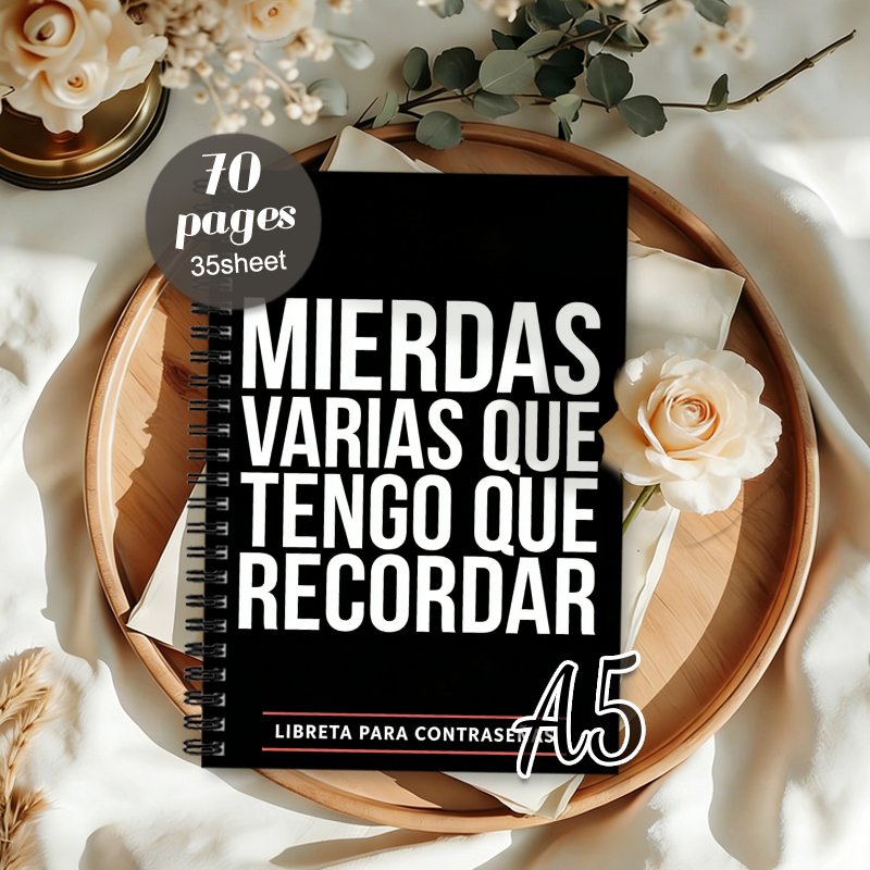 TEMU 1pc Cuaderno de Contraseñas para de Sesión en Internet y Computadora, Edición Española de Contraseñas para el Hogar o , Planificador de