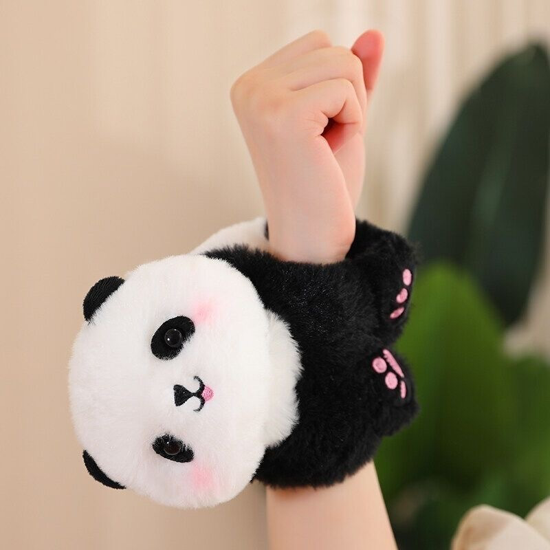 1pc cute bracelet plush toy with cute animal doll home decor perfect birthday holiday gift