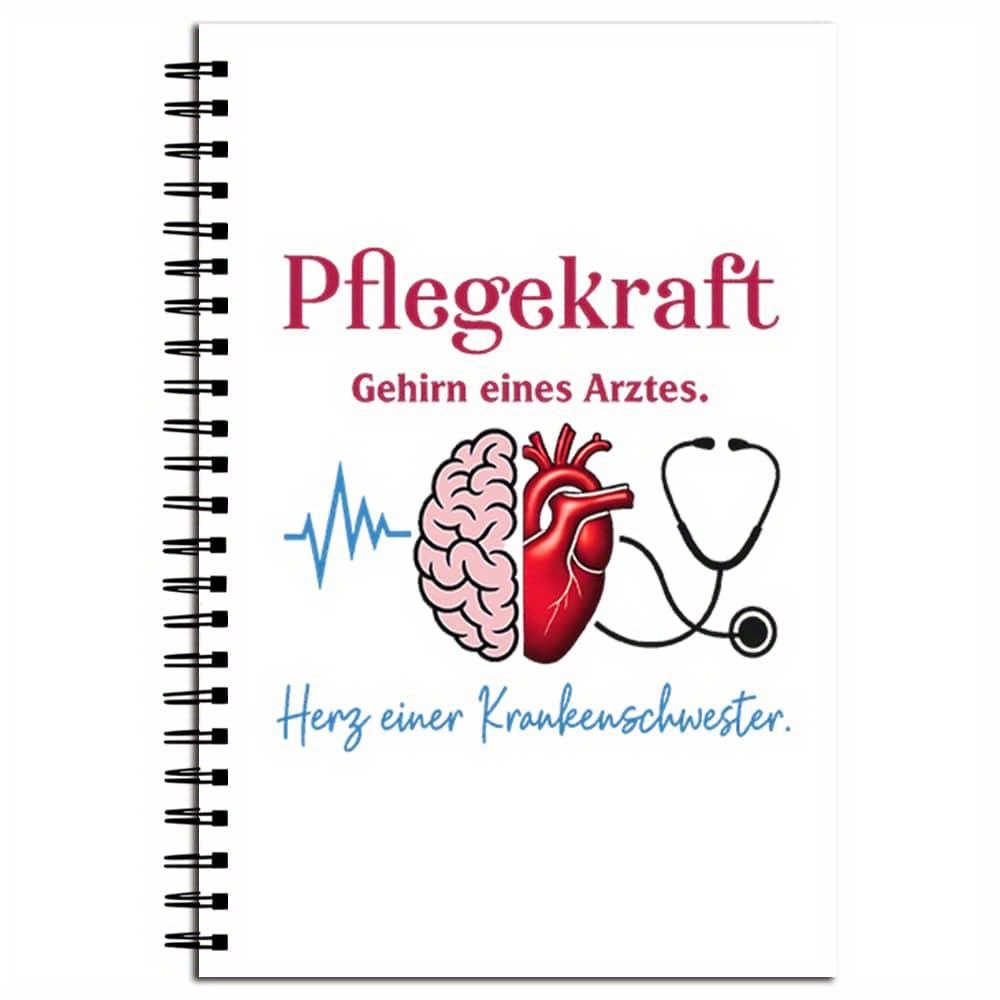 Medical Notebook (including ) - A Gift For Nursing Students, A Planner For Doctors - A Minimalist Spiral-bound Log Suitable For Nurses And Physicians - A For Birthdays, Christmas