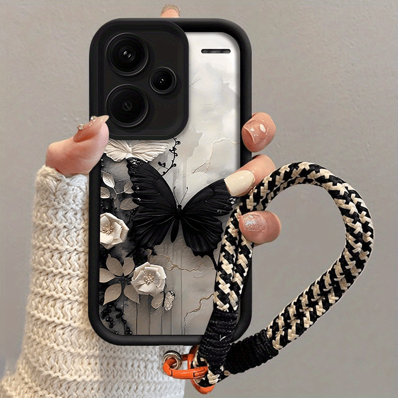 TEMU para Teléfono - Fundas de Teléfono con Diseño de Dibujos Animados Adorables para Xiaomi Redmi Note 13 Pro+, con un Diseño de Cordón Adecuado .