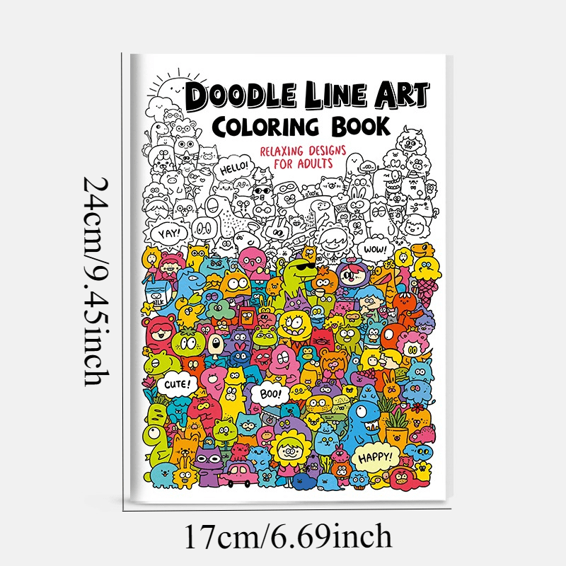 TEMU [Livre de dessin anti-stress] Stylo de , exercices de dessin pour les amateurs d'art, livres de peinture pour adultes - Anti-stress, relaxation,
