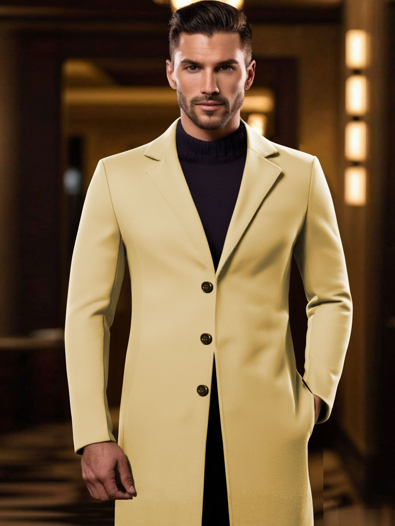 red long coat men sold on Temu Japan red long coat men sold on Temu Japan