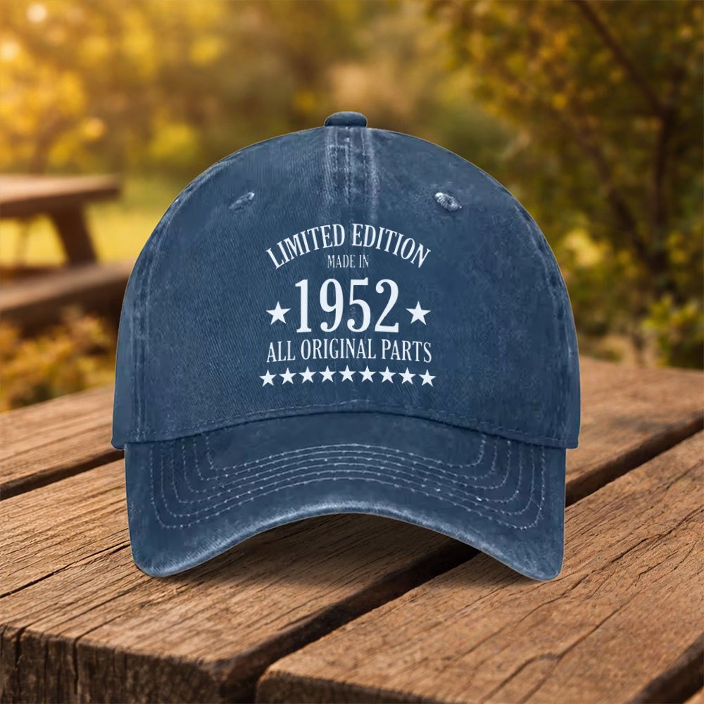 TEMU 1pc 1952 Commemorative Print Baseball Cap, Unisex Fashion Duckbill Hat, Suitable For Outdoor Sports And , Options