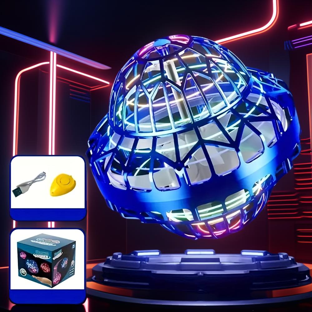 ufo   flying ball toy remote hand control boomerang hover ball with led light outdoor game party gift for kids halloween christmas