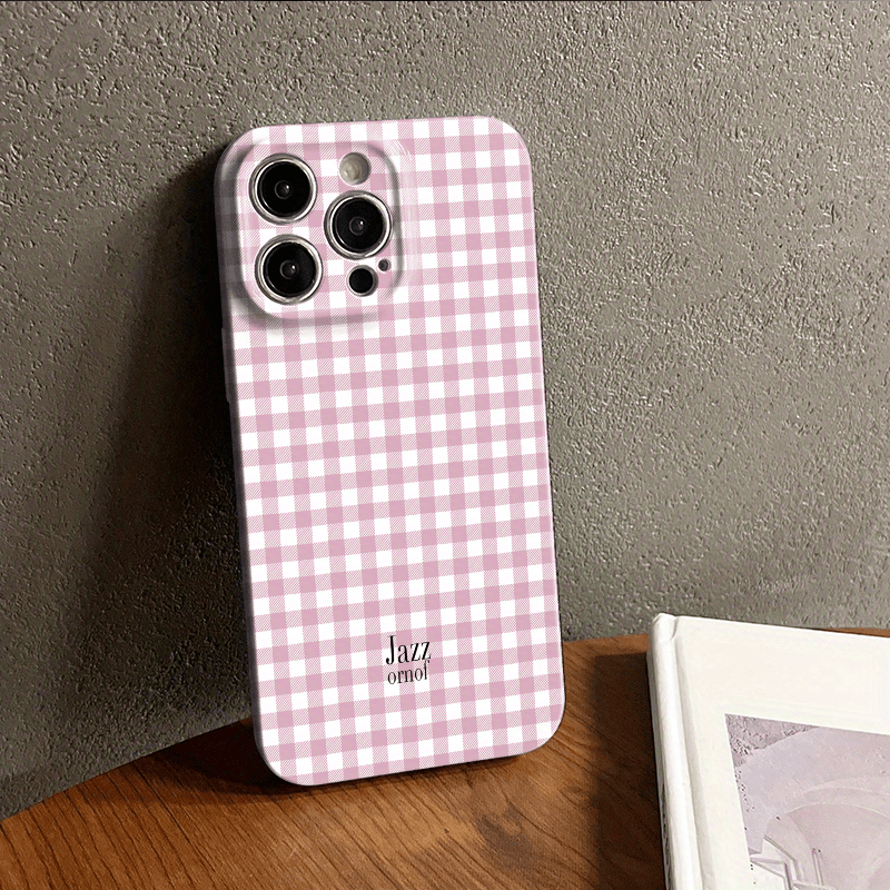 TEMU para Móvil: Adorable de Dibujos Animados con Diseño Retro de Película, Protección Completa con Elevado para Seguridad de , Compatible con iPhone