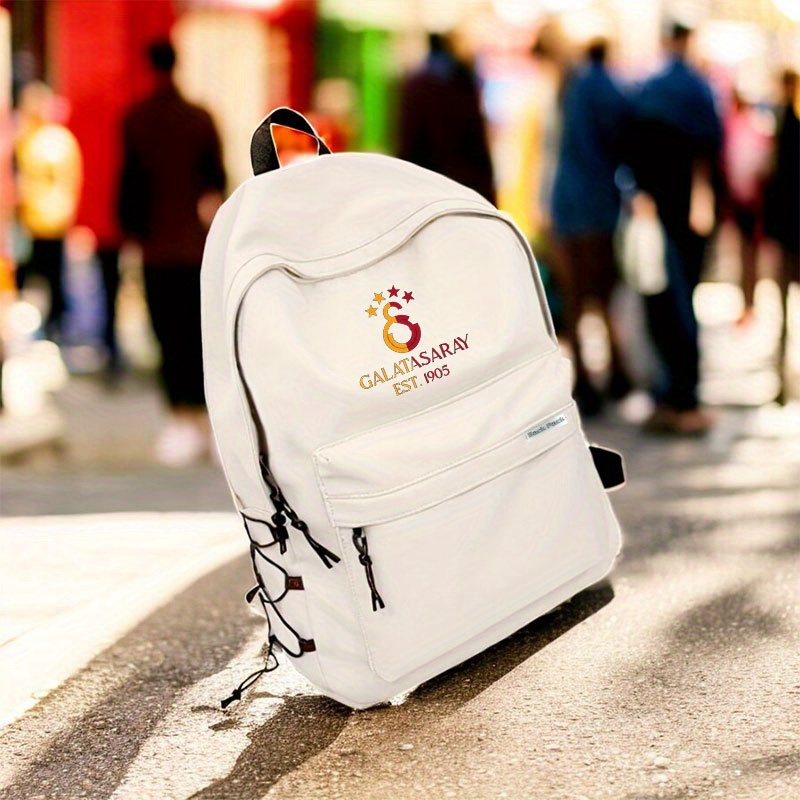 TEMU 1pc Logo Business 's Backpacks, Stylish 's Backpacks, Large-capacity Backpacks, 's Backpacks With Multiple Compartments, 's Backpacks, And