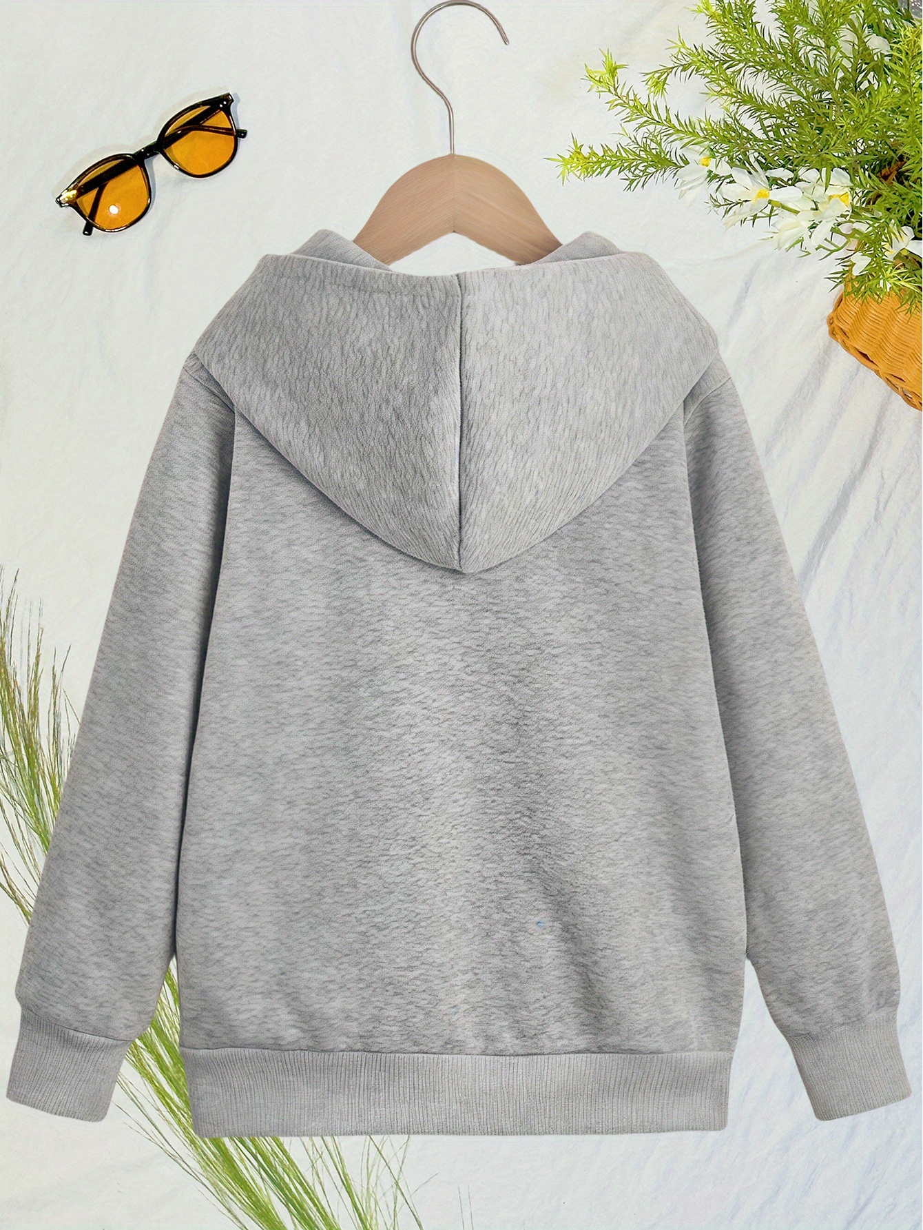 Kinder Mädchen Flauschige Fleecejacke Mit Reißver Produktbild-Vorschau 7