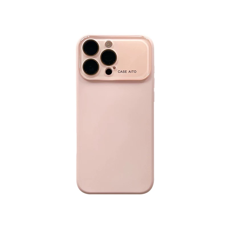 TEMU Phone Case: Macaron Minimalist & Stylish Phone Case - For Iphone 17/ 16/ 15/ 14/ 13/ 12 Pro Max/ Pro, With Camera Protection, Shockproof,