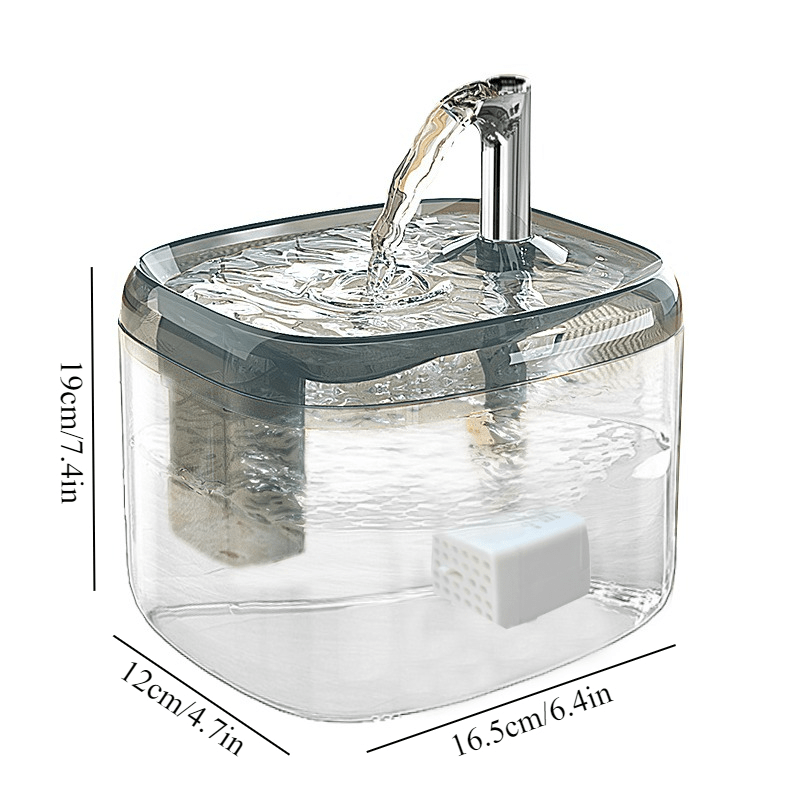 1.5L Large Capacity Automatic Pet Water Fountain