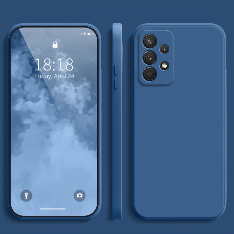 TEMU para Teléfono - Fundas Suaves Adecuadas para Galaxy A13 4G, A23, A33 5G, A53 5G y A73 5G, Disponible en 5 Colores, Cubiertas Protectoras Fáciles