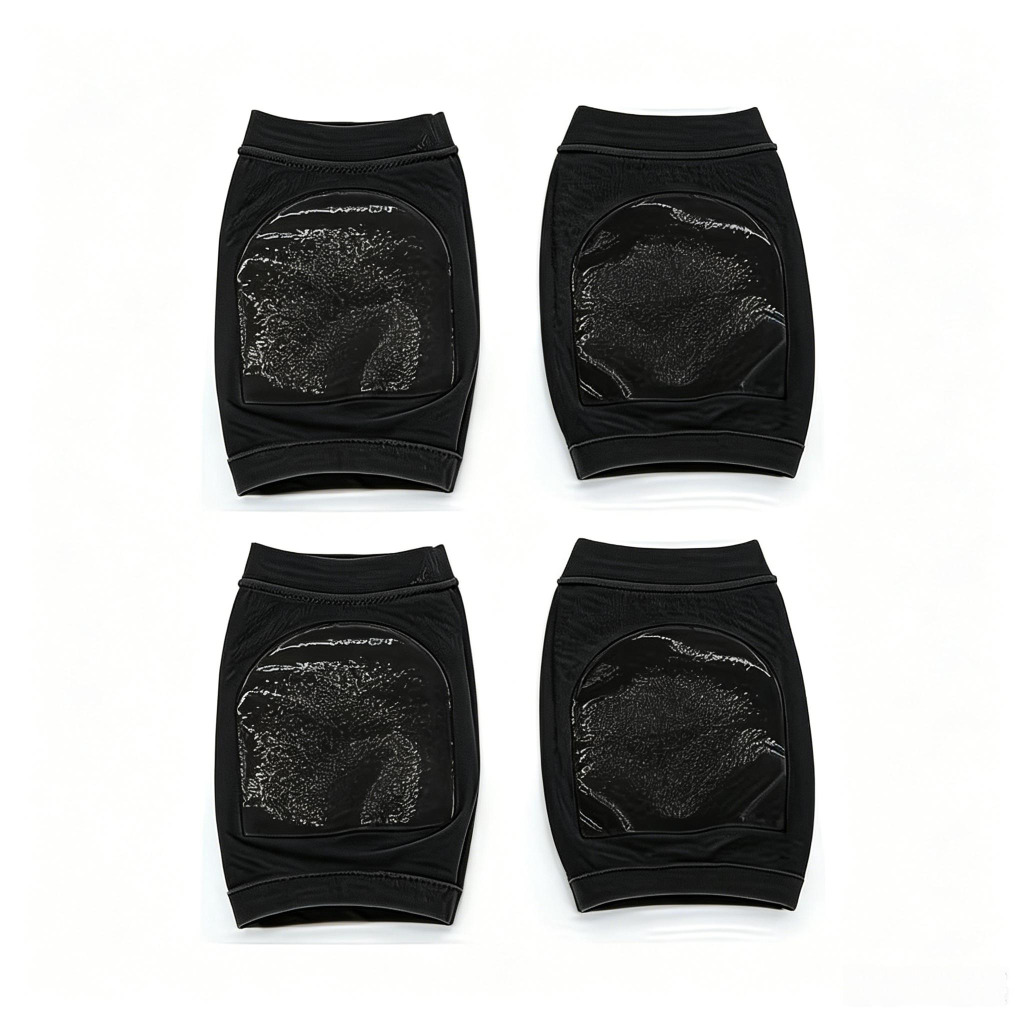 TEMU Lot de 4 protège-talons pour des talons et des pieds, ces demi-chaussettes hydratantes conviennent aux hommes et aux femmes, pour Noël