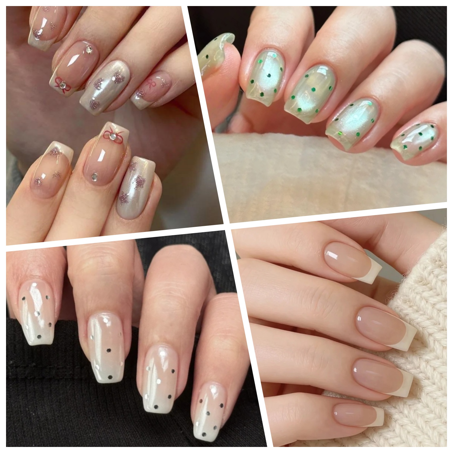 Dual-Effect Nail Extension Form, High-Transparency Tool